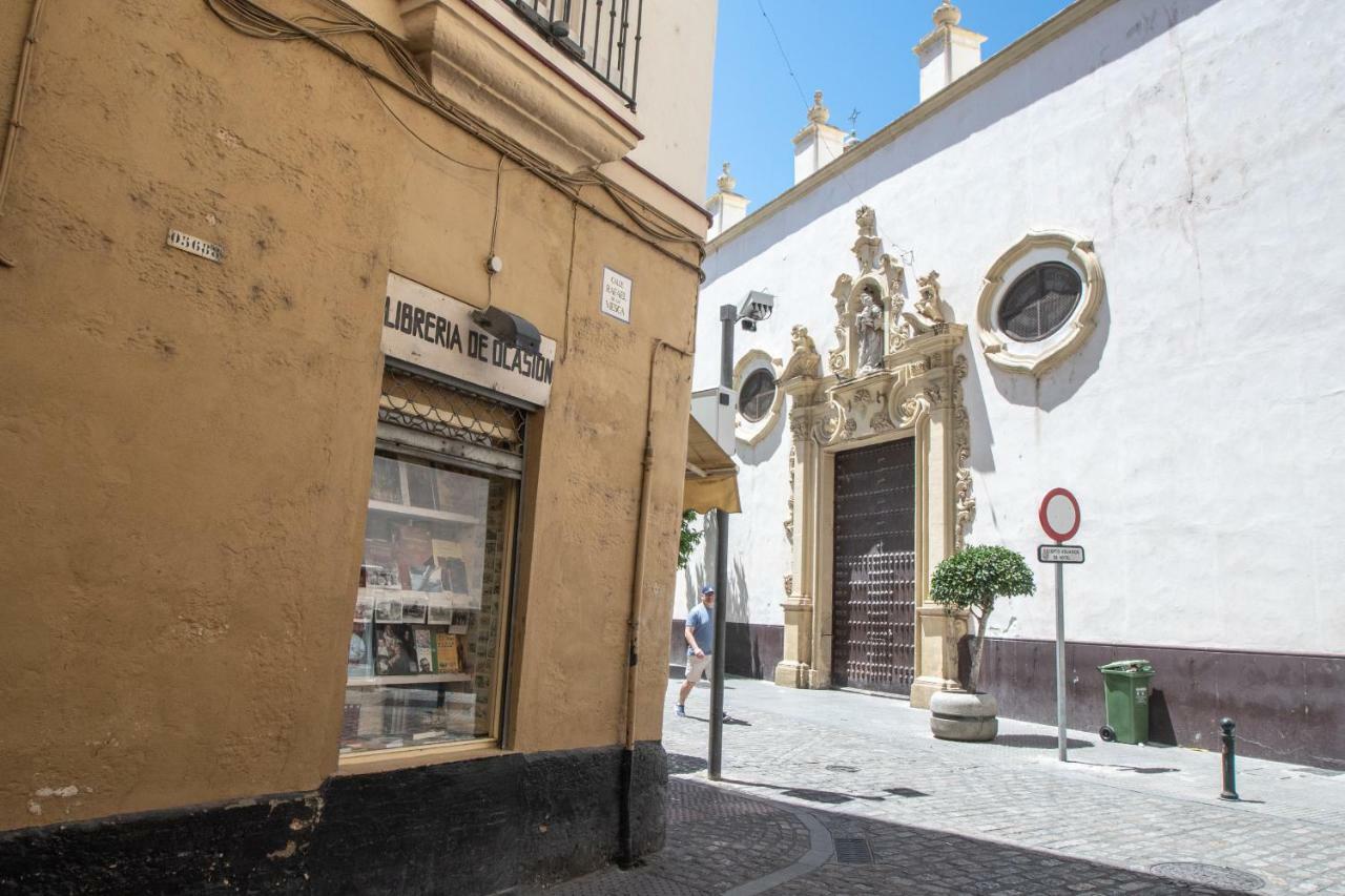 Ferienwohnung Apartamento Aires Mediterraneos Cádiz Exterior foto